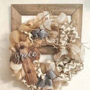 Wreath hand-made